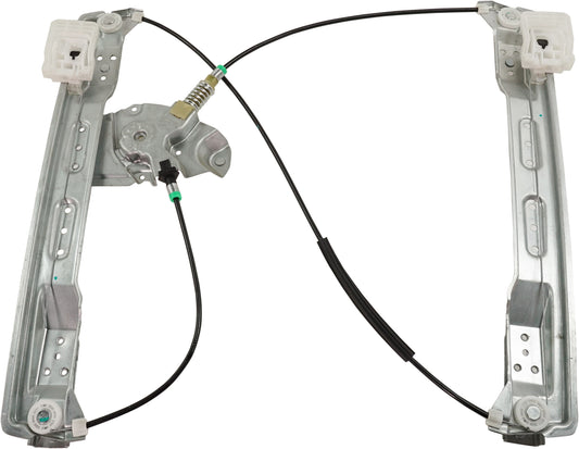 Front, Driver Side Power Window Regulator, Without Motor