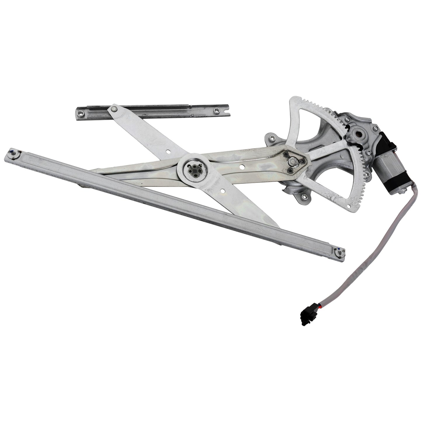 Front, Passenger Side Window Regulator, Power, with Motor, For Models with 2-Pin Connector, 6 Cyl., 3.0L Engine