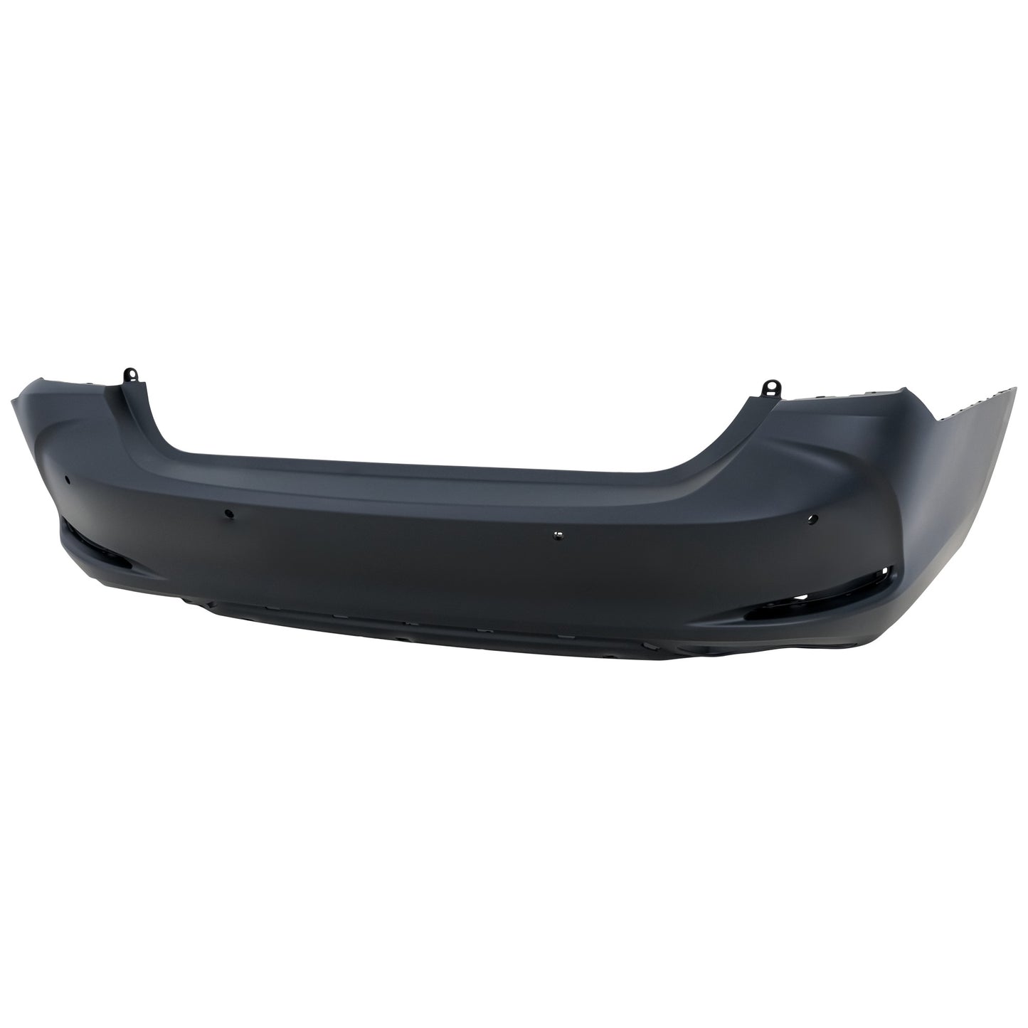 Rear Primed Bumper Cover, without Mounting Bracket(s), Japan Built Vehicle, Manual Luggage Lid, For Models with Park Distance Control Sensor and F Sport Package