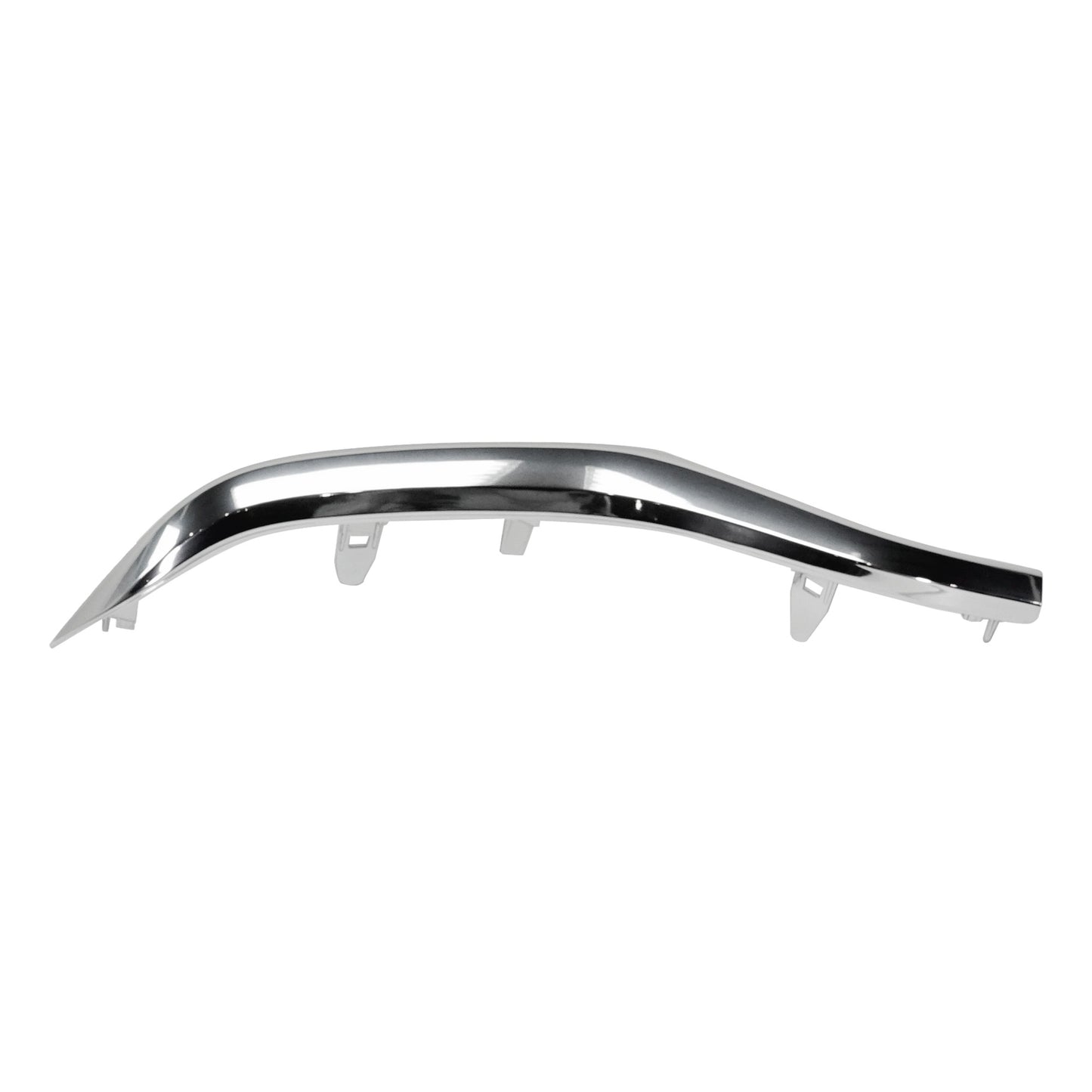 Rear, Passenger Side Bumper Trim, Chrome, Side Cover Molding, Base Model, 6 Cyl., 3.5L Engine
