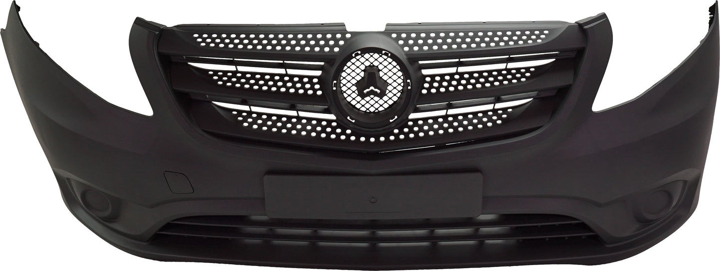 Front Textured Bumper Cover