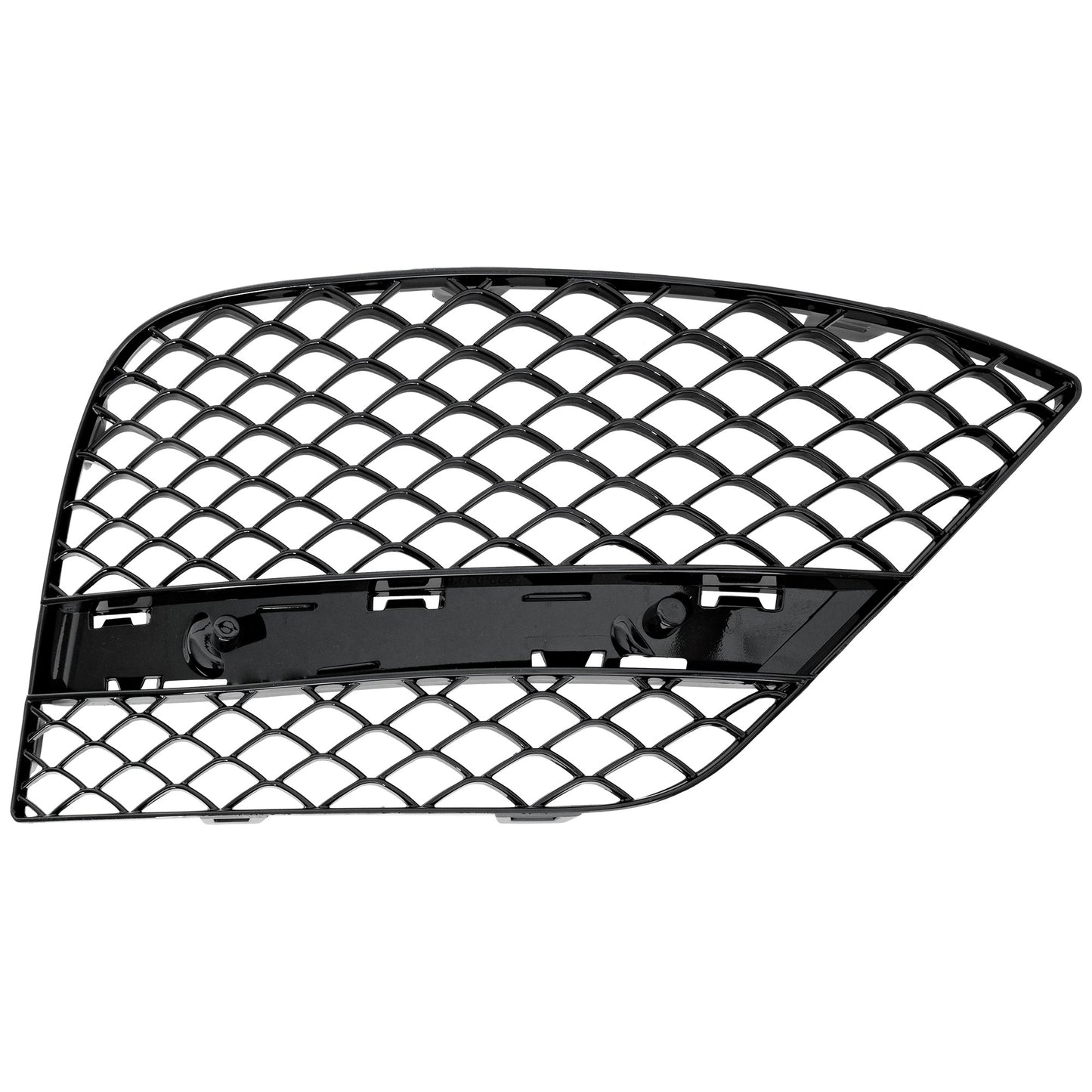 Sedan Passenger Side, Outer Bumper Grille, Black