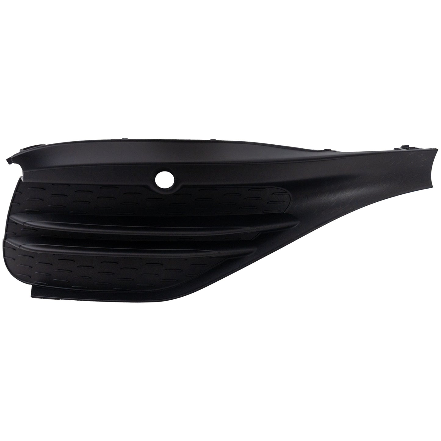 Решетка бампера со стороны пассажира, кузов седана, текстурированная черная