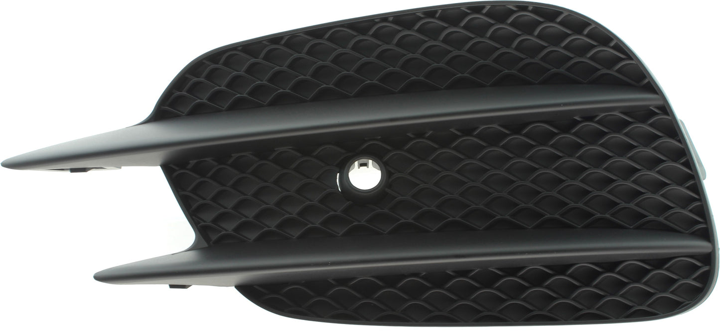Front, Driver Side, Outer Bumper Grille, Textured Black