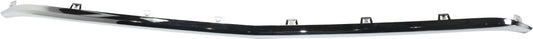 Front, Center Bumper Trim, Chrome, Inner Bumper Molding