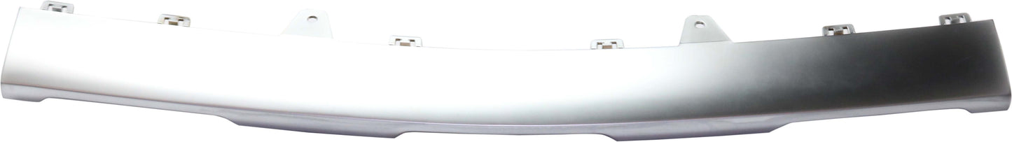 Front, Center Bumper Trim, Chrome