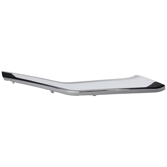 Front, Passenger Side, Lower Bumper Trim, Chrome