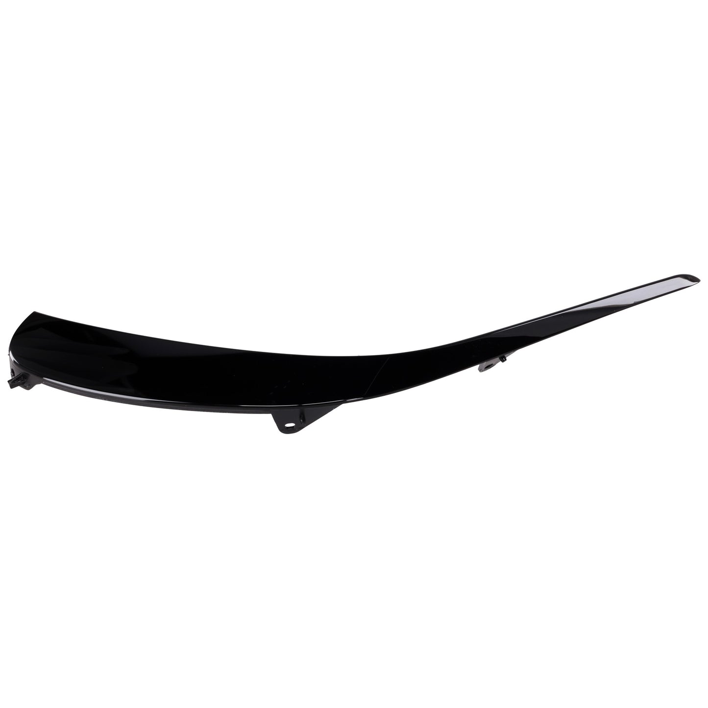 Front, Driver Side Bumper Trim, Black