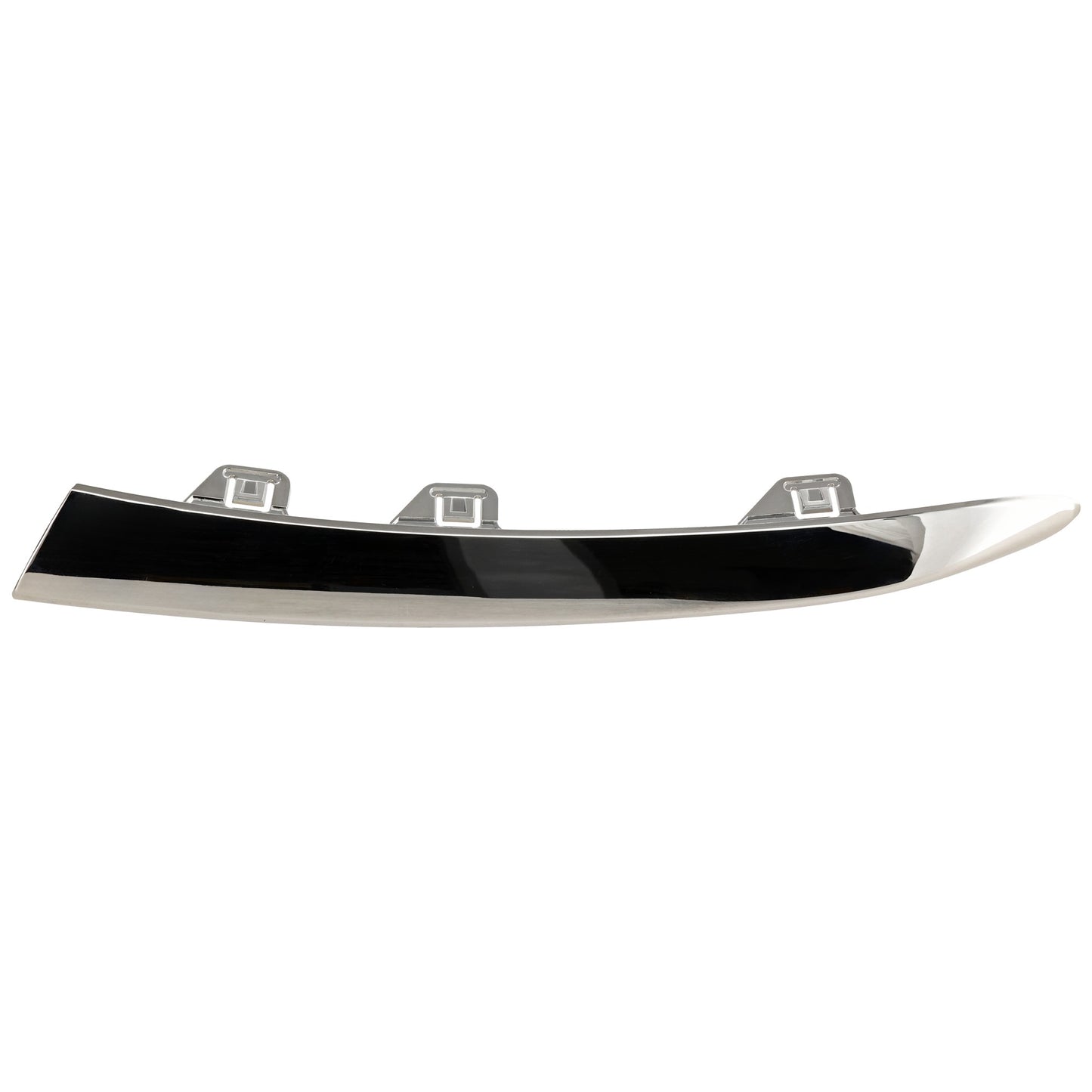 Front, Driver Side Bumper Trim, Chrome