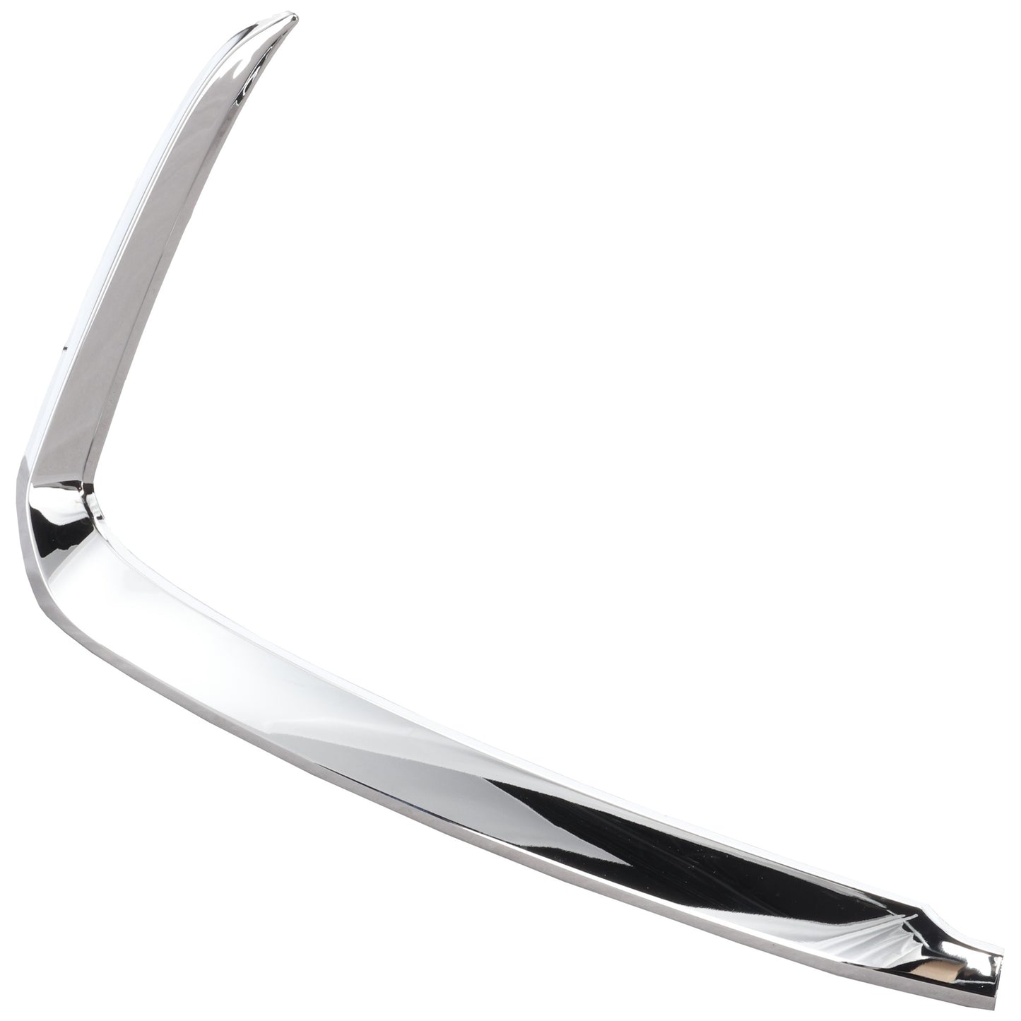 Front, Passenger Side Bumper Trim, Chrome, 4 Cyl., 2.5L Engine