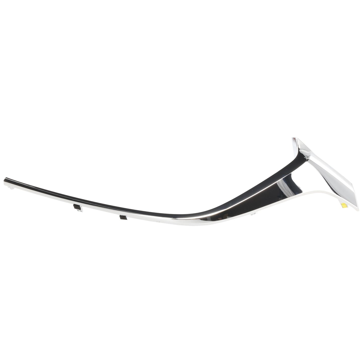 Front, Driver Side, Center Bumper Trim, Chrome