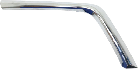 Front, Driver Side, Lower Bumper Trim, Chrome, Lower Garnish