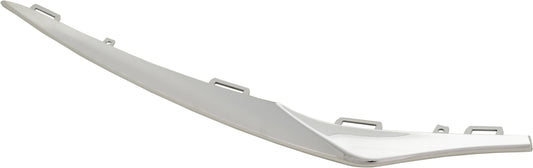 Front, Passenger Side, Lower Bumper Trim, Chrome, Without AMG Styling Package