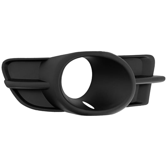 Front, Driver Side Fog Light Trim, Textured Black