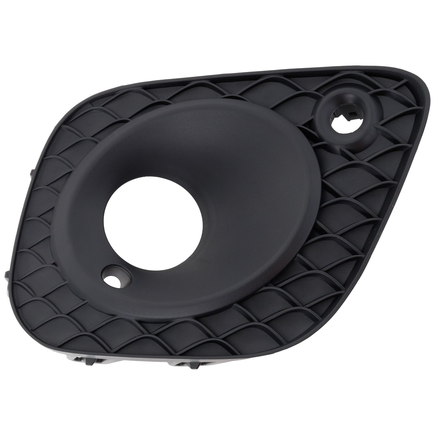 Front, Passenger Side Fog Light Trim, Textured Black