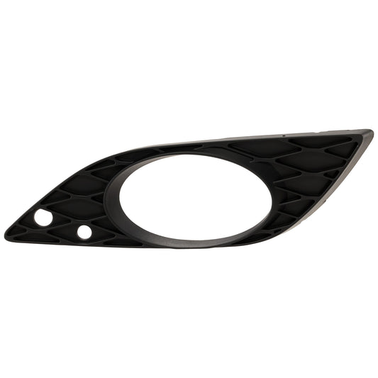 Front, Driver Side Fog Light Trim, Textured Black