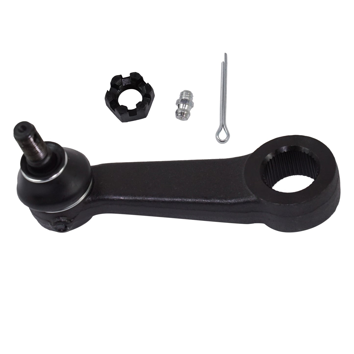 Pitman Arm - Black, Direct Fit, Sold individually