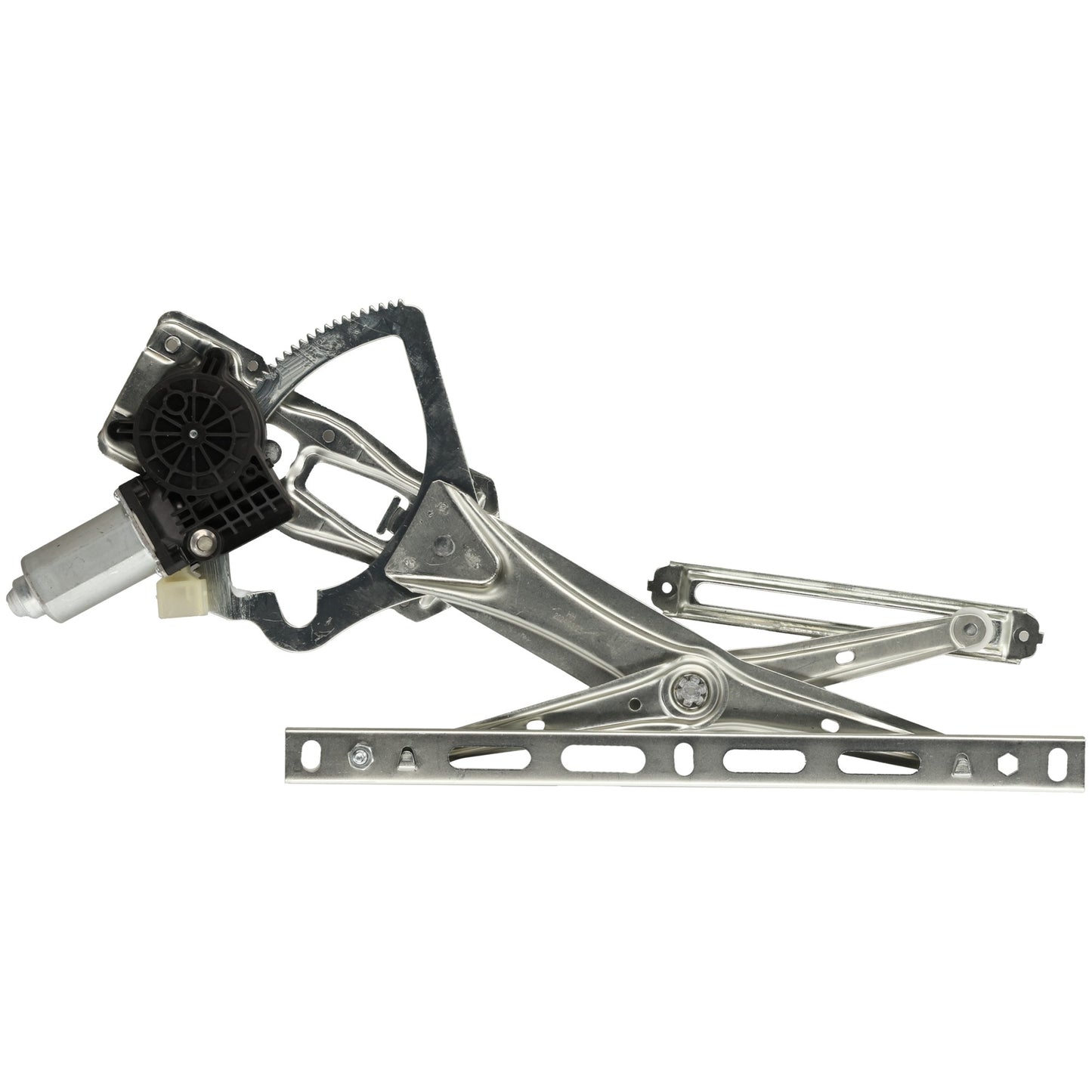 Front, Driver Side Window Regulator, Power, With 6-Prong Connector, Base Model