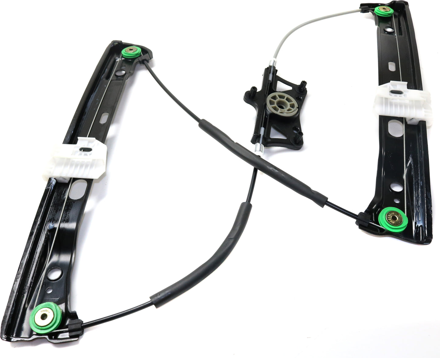 Front, Driver Side Window Regulator, Power, Without Panel