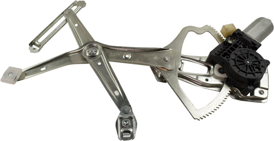 Front, Driver Side Power Window Regulator, With Motor