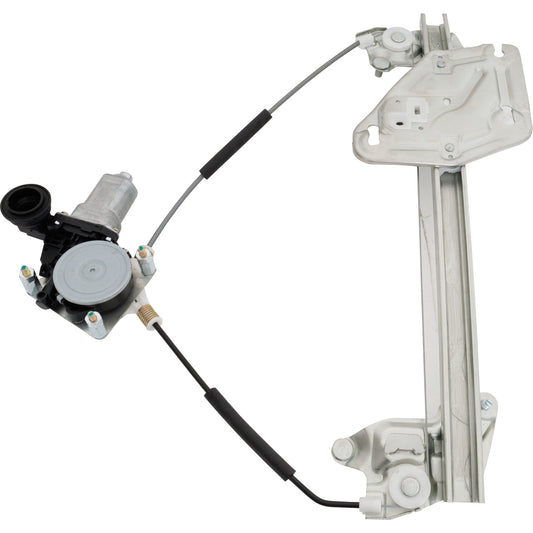 Front, Driver Side Window Regulator, Power, 4 Cyl., 2.0L Engine