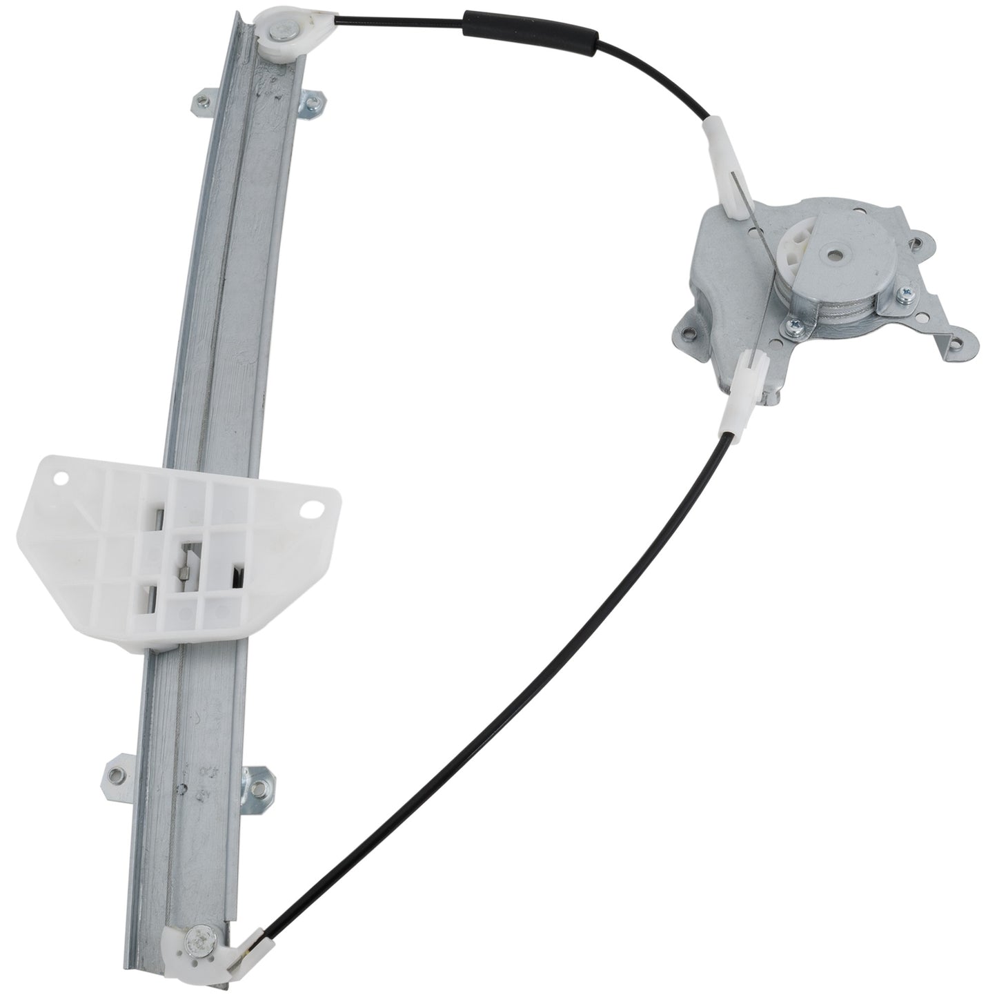 Front, Passenger Side Power Window Regulator, without Motor, Coupe