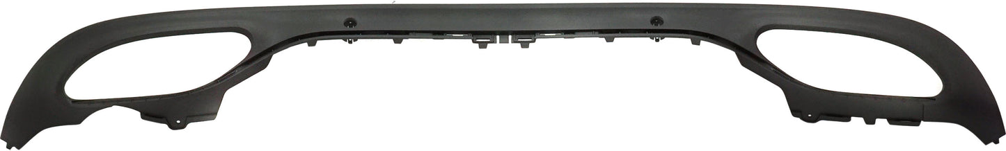 Rear, Lower Textured Bumper Cover