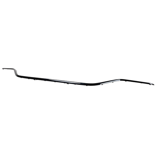 Rear, Lower Bumper Trim, Black, Sedan