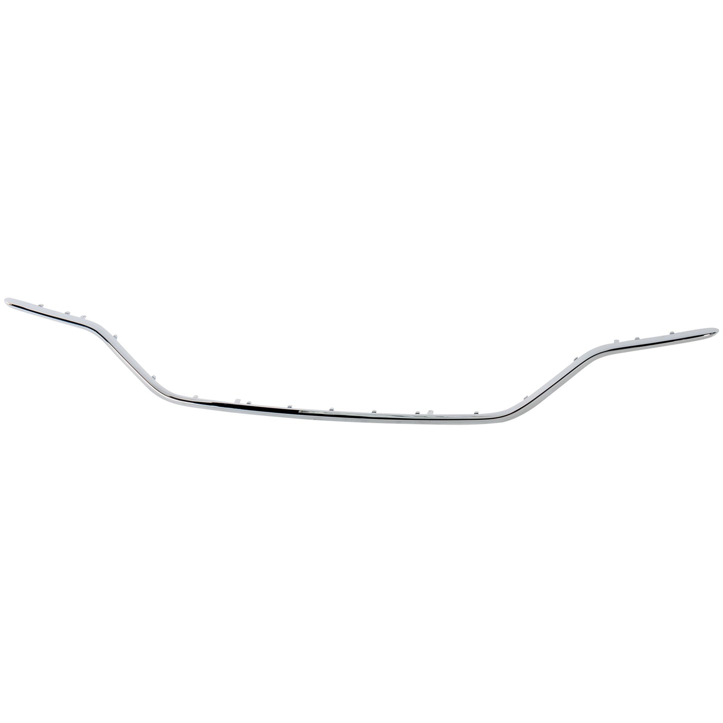 Rear, Lower Bumper Trim, Chrome, Sedan