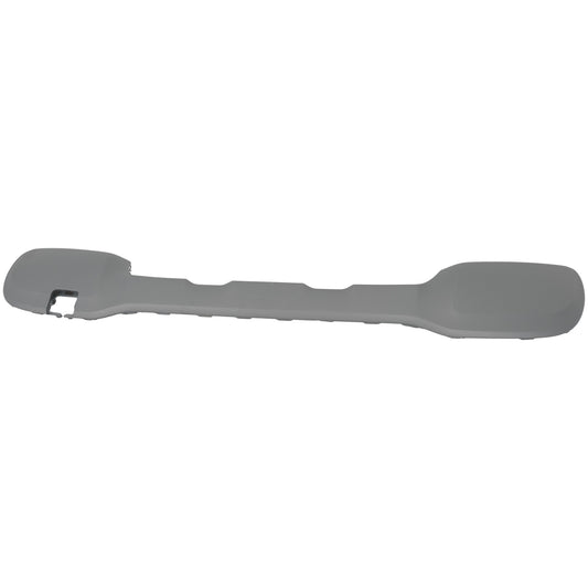 Rear, Driver or Passenger Side Bumper Trim, Silver, CAPA Certified