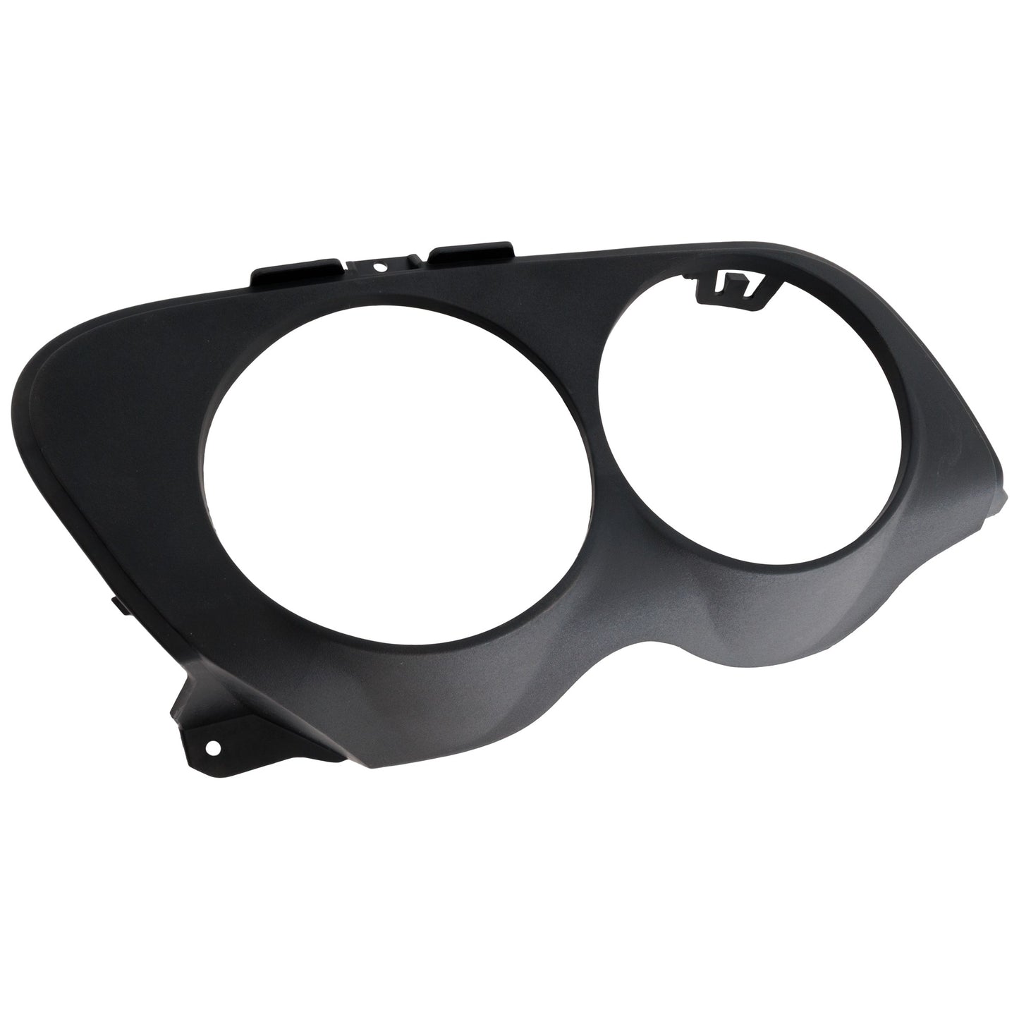 Rear, Passenger Side Bumper Trim, Textured, Tailpipe Bezel