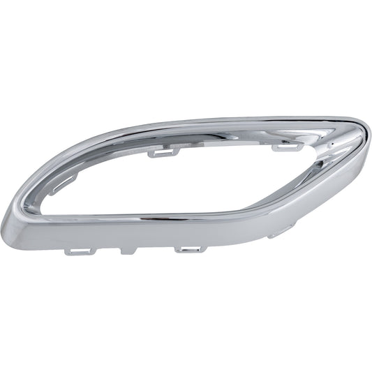 Rear, Driver Side Bumper Trim, Chrome