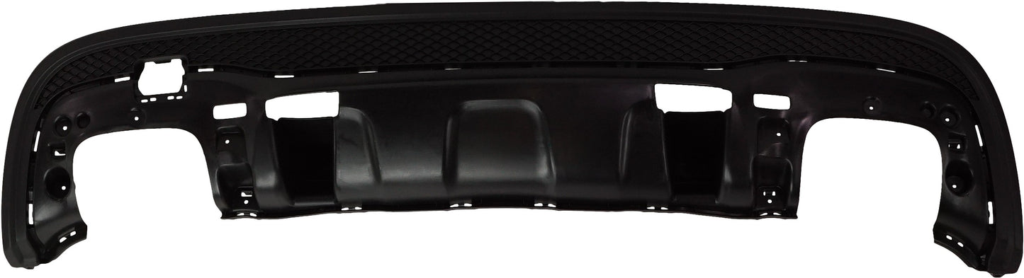 Rear, Lower Valance, Bumper Cover, Textured