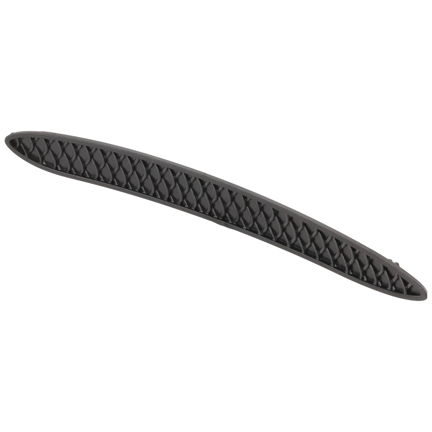 Решетка заднего бампера со стороны водителя, текстурированная черная, седан