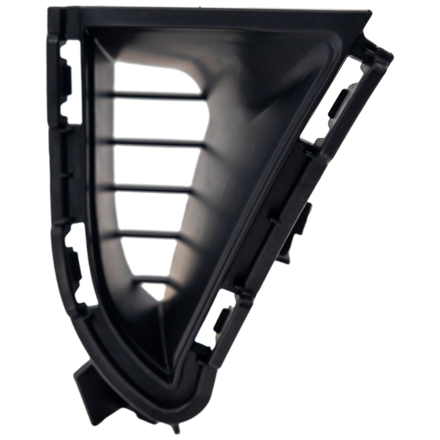 Front, Driver Side Bumper Grille, Textured Black