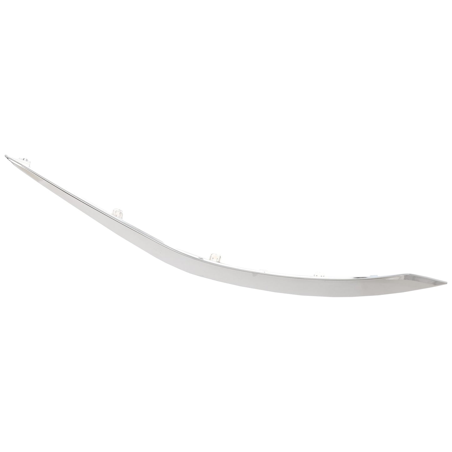 Front, Driver Side, Lower Bumper Trim, Chrome, Lower Finisher