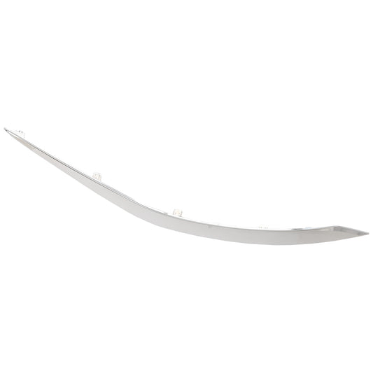 Front, Driver Side, Lower Bumper Trim, Chrome, Lower Finisher