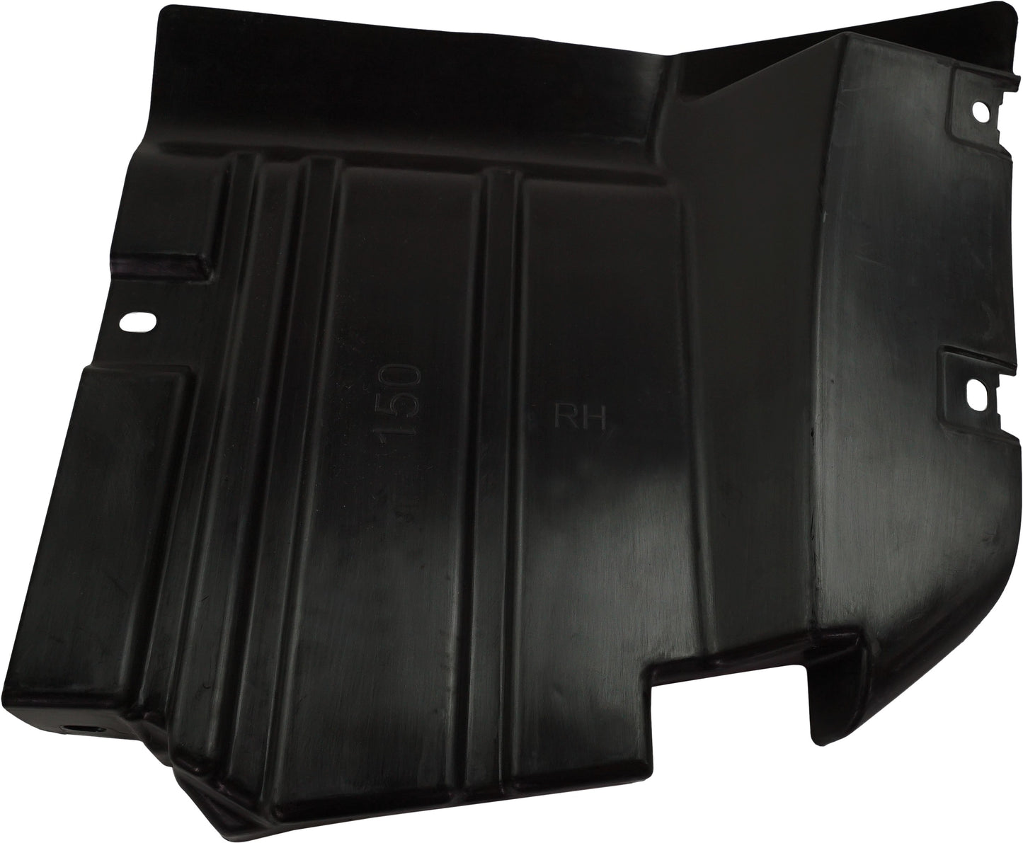 Front, Passenger Side, Middle Section Fender Liner, 8 Cyl., 5.6L Engine