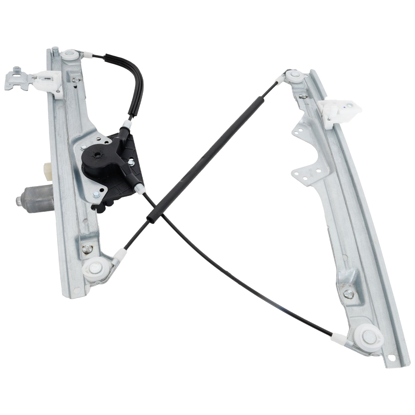 Front, Passenger Side Window Regulator, Power, with Motor, 2-Pins, without anti-pinch feature