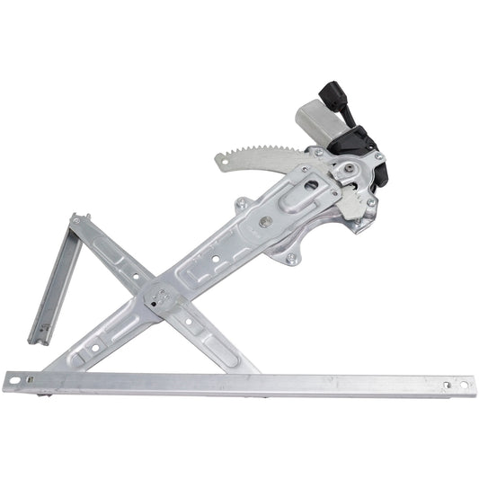 Rear, Passenger Side Power Window Regulator, With Motor