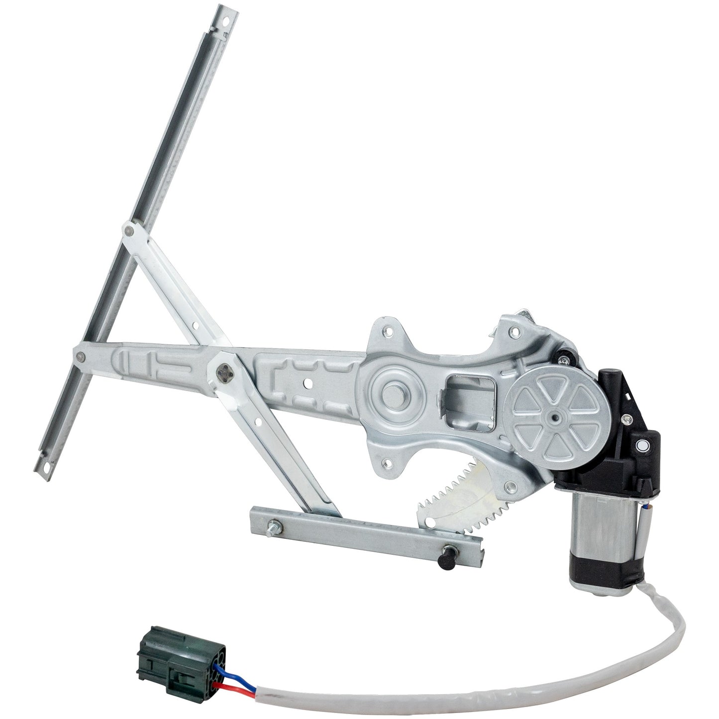 Задний стеклоподъемник со стороны пассажира, с электроприводом, с мотором