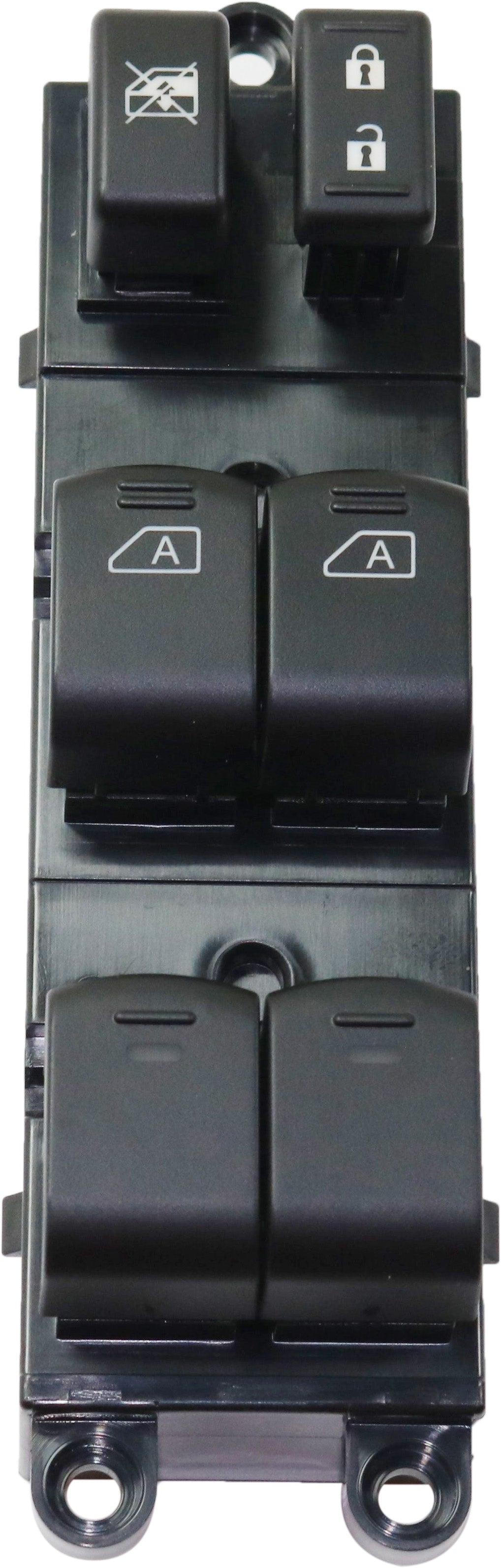 Front, Driver Side Window Switch, Black, 19-Prong Blade Male Terminal, 1 Female Connector, 8 Cyl., 5.6L Engine
