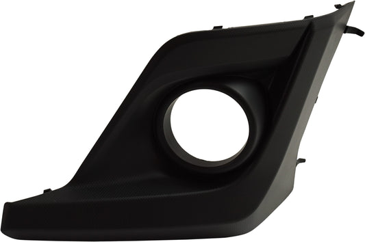Front, Driver Side Fog Light Trim, Textured Black, 4 Cyl., 2.0L Engine, For Models With Fog Lights