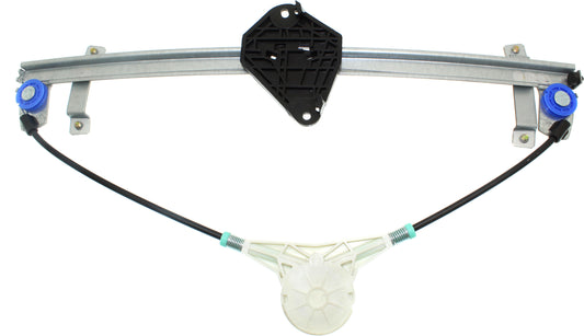 Front, Driver Side Power Window Regulator, Without Motor