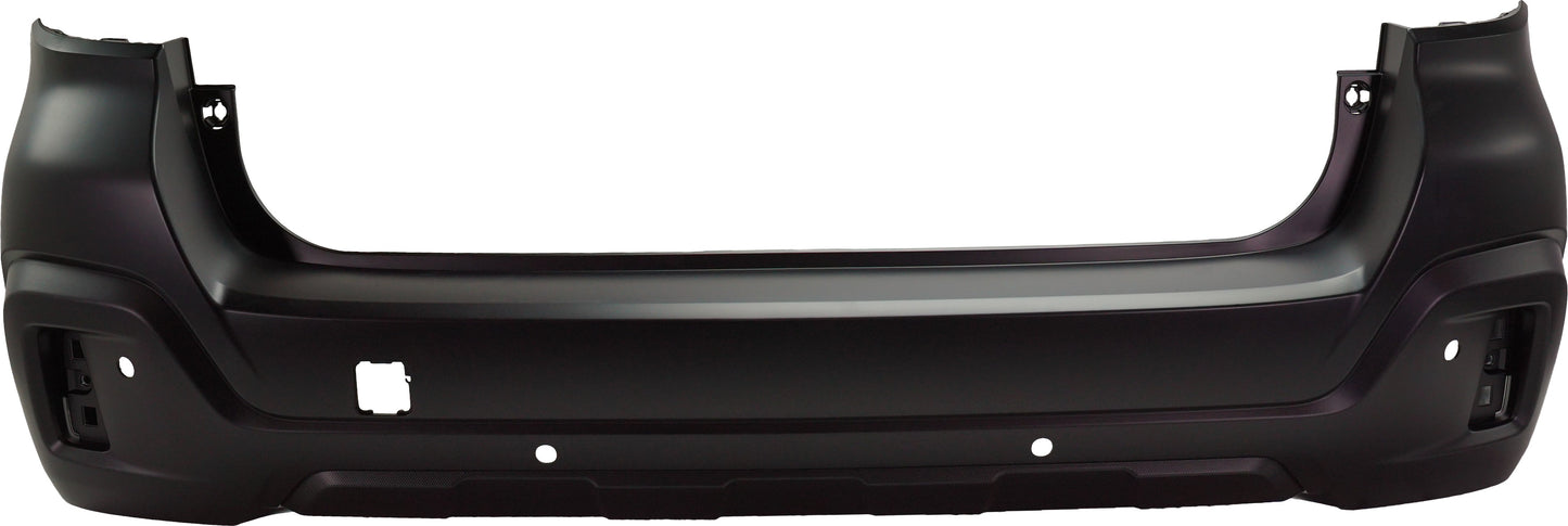 Rear Primed Bumper Cover, With Object Sensor Hole