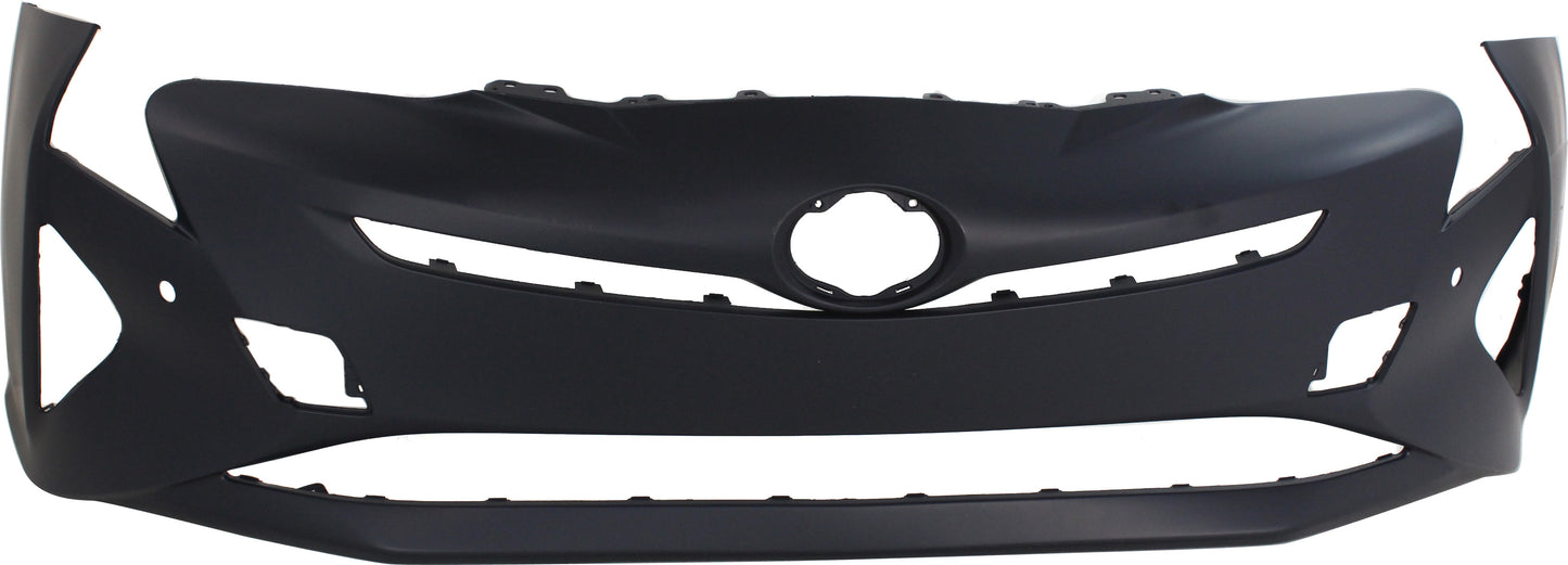 Front Primed Bumper Cover, With Parking Aid Sensor Holes