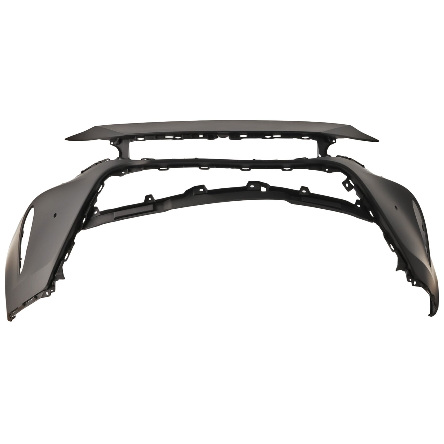 Передняя грунтованная накладка на бампер, для моделей с отверстием для датчика