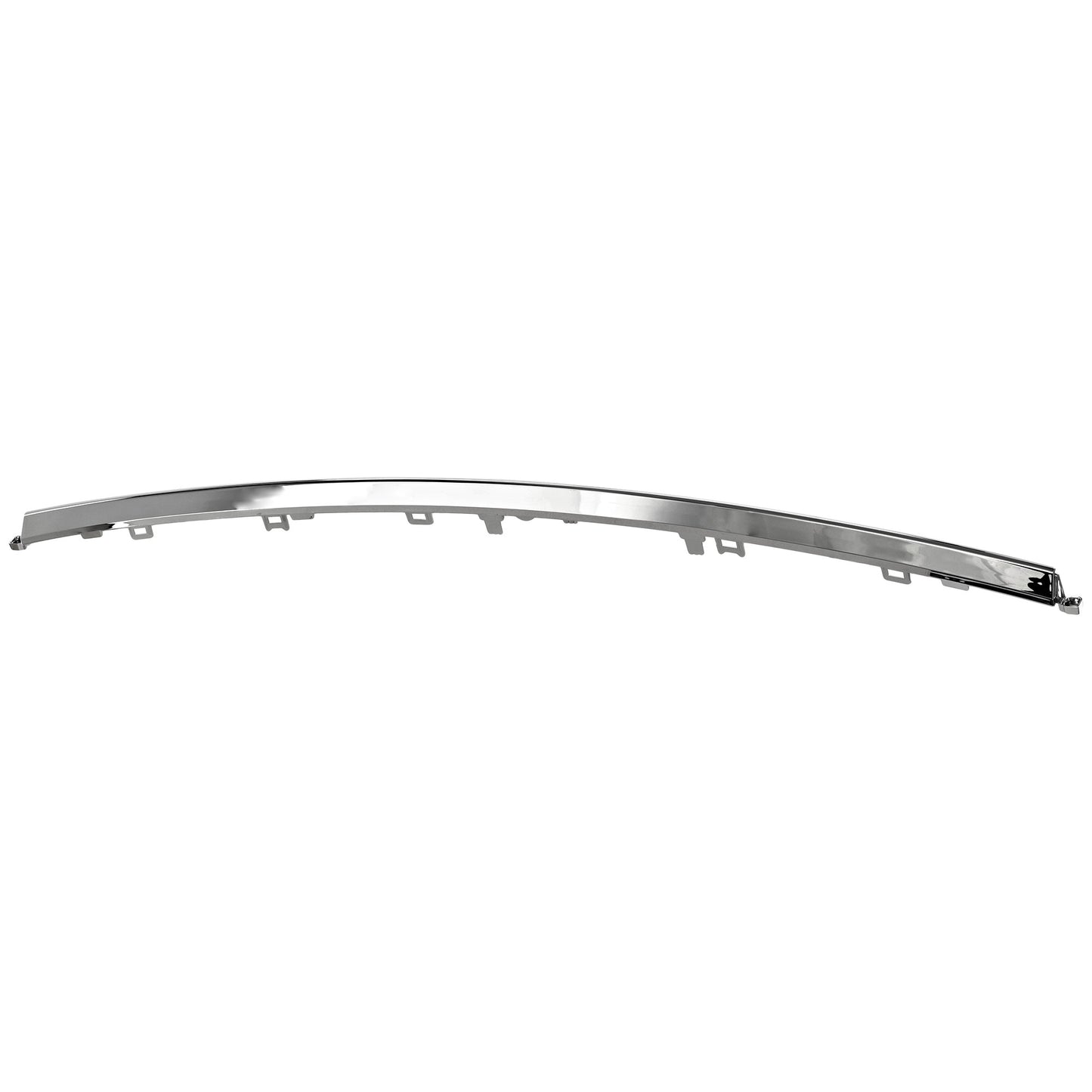 Front, Lower Bumper Trim, Chrome, Lower Piece Bumper Molding