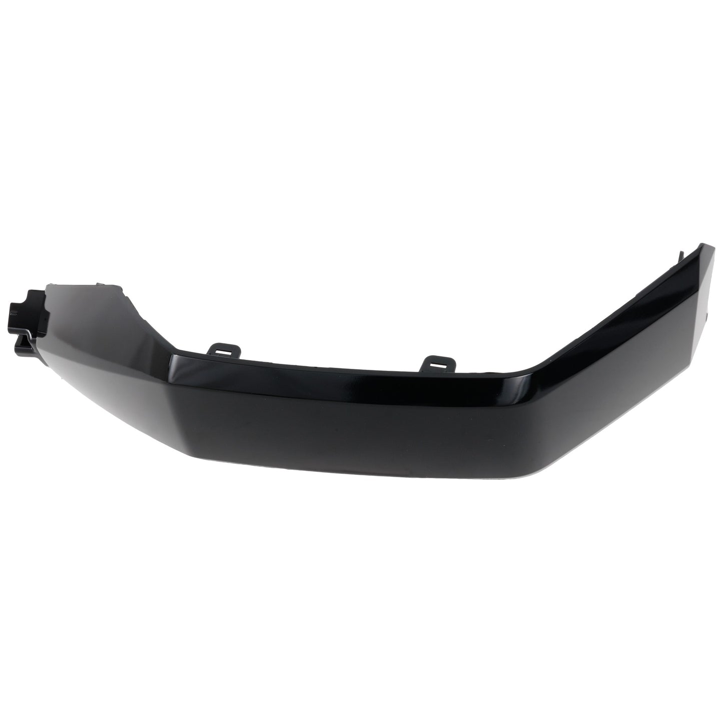 Front, Passenger Side Bumper Trim, Black