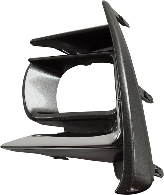 Front, Driver Side Fog Light Trim, Silver